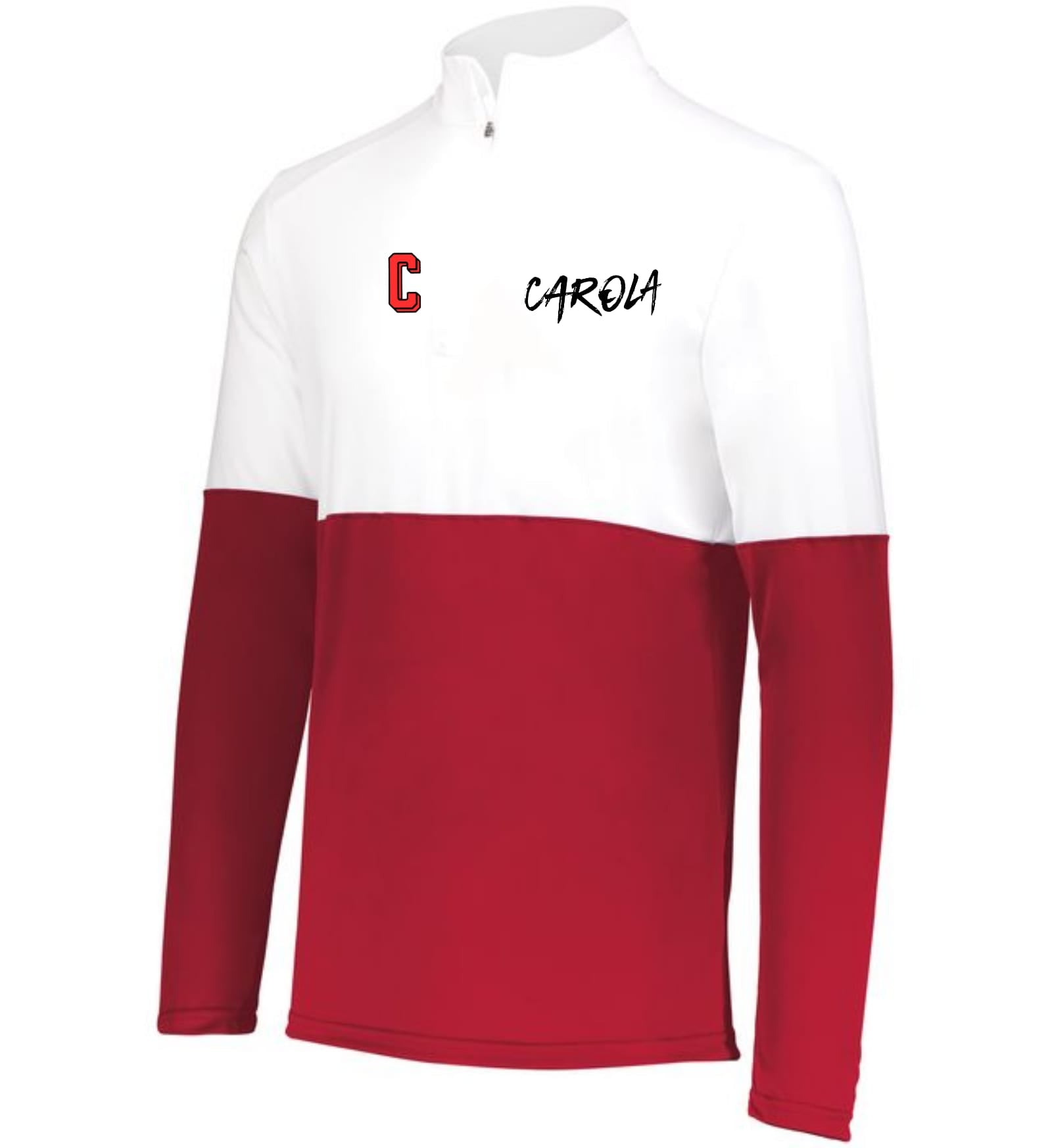 Carola Jacket blanco Rojo – Carolinagigantes