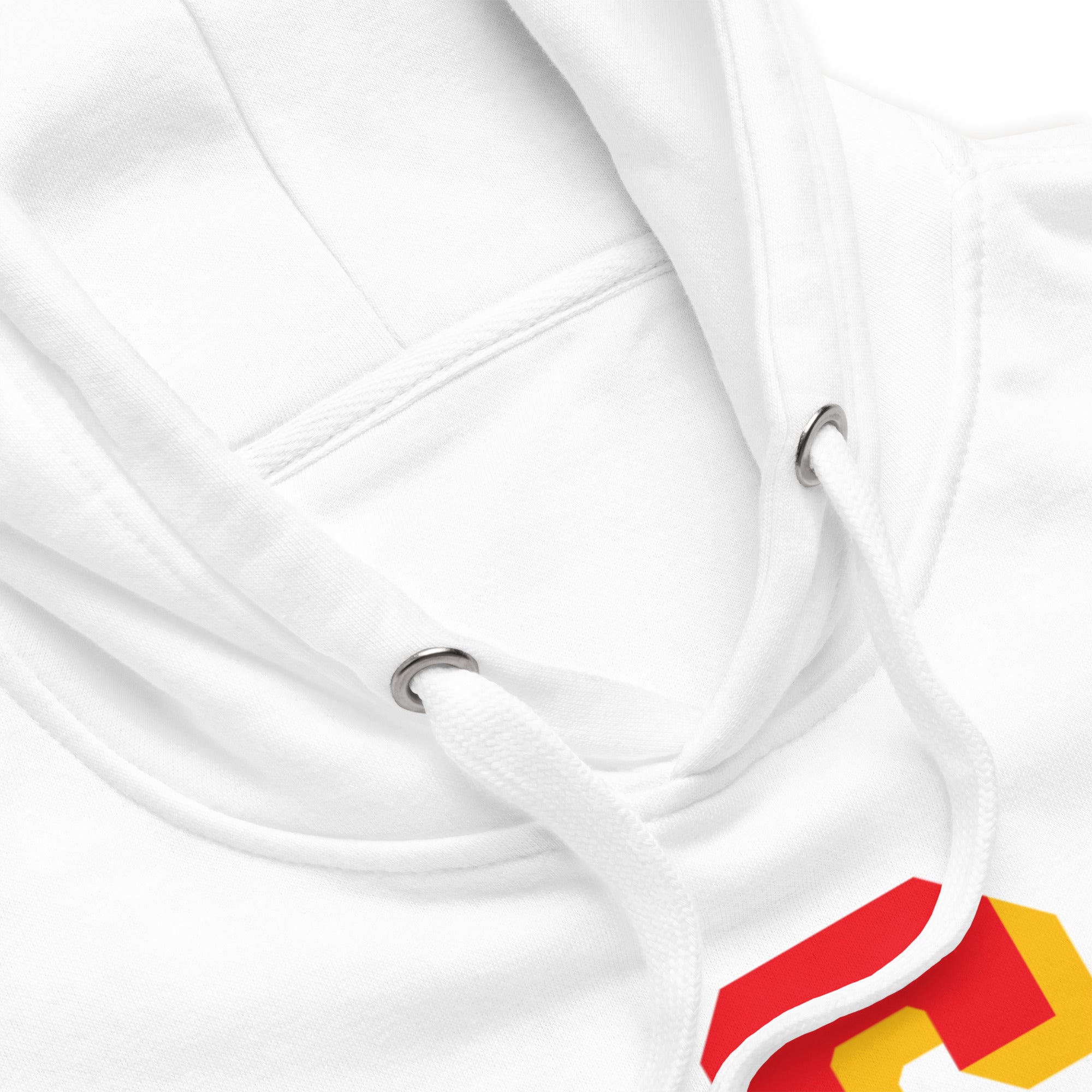 Gigantes de Carolina Logo hoodie blanco